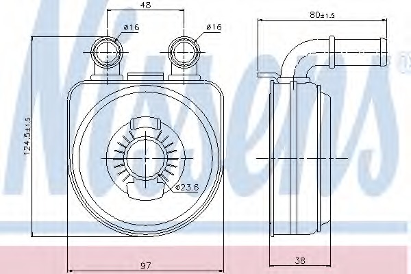 Radiator ulei