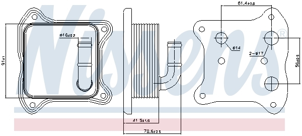 Radiator ulei