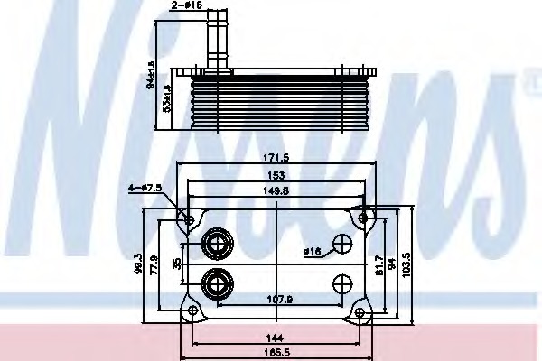 Radiator ulei