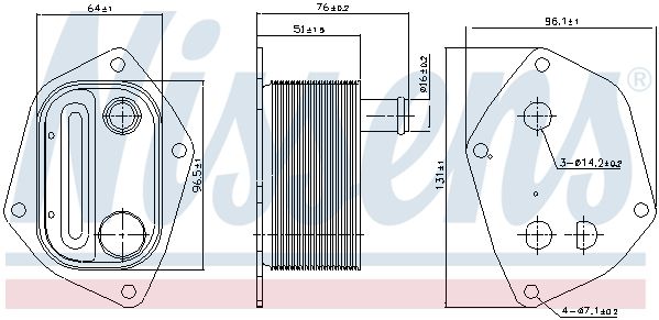 Radiator ulei