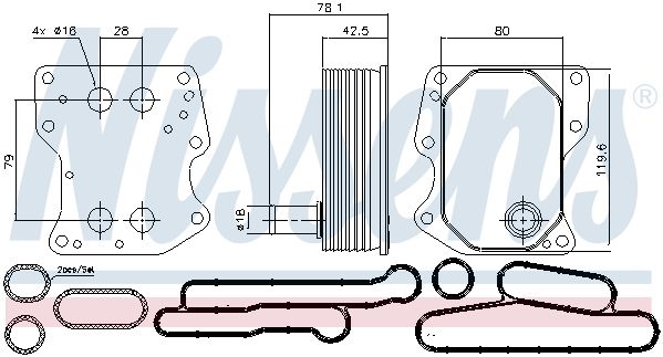 Radiator ulei