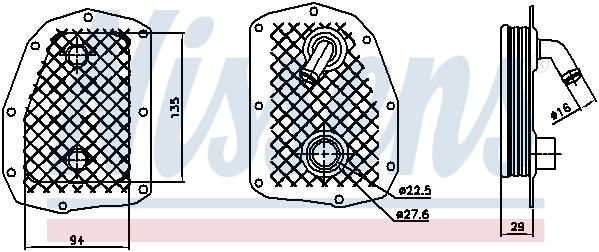 Radiator ulei