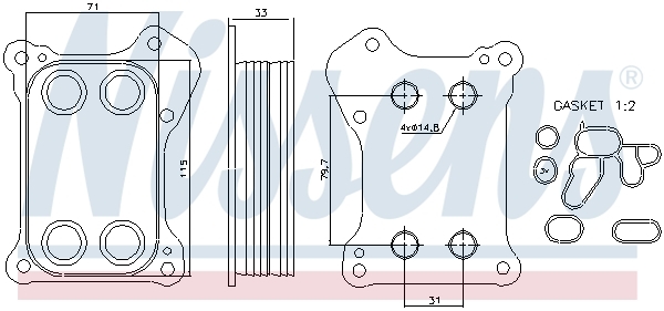 Radiator ulei