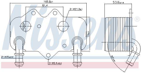 Radiator ulei