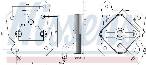 Radiator ulei