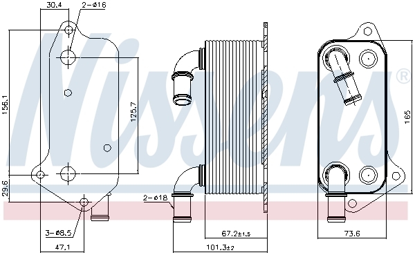 Radiator ulei