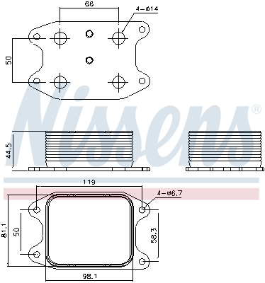 Radiator ulei