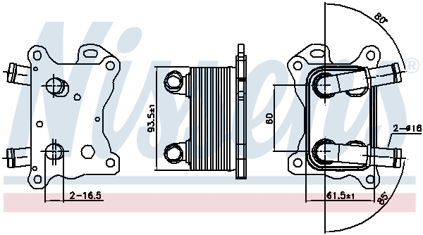 Radiator ulei