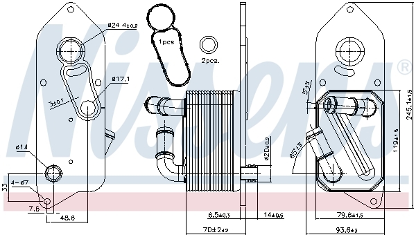 Radiator ulei