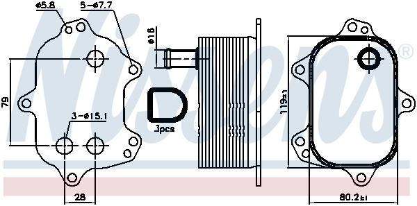 Radiator ulei