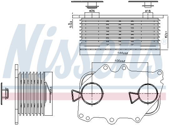 Radiator ulei