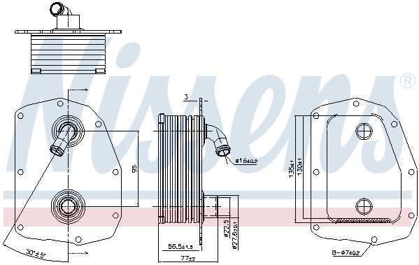 Radiator ulei