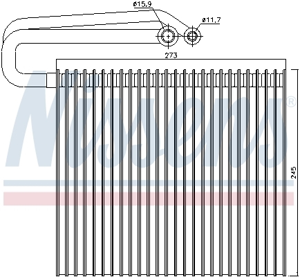 Evaporator aer conditionat