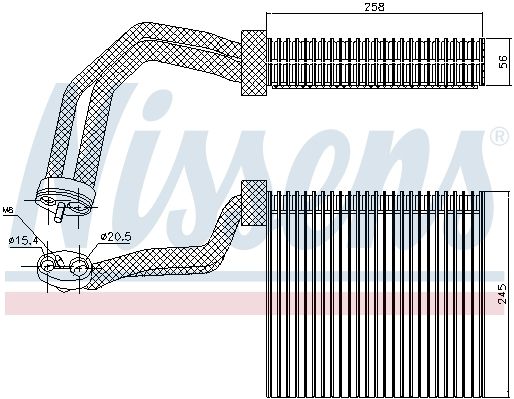 Evaporator aer conditionat