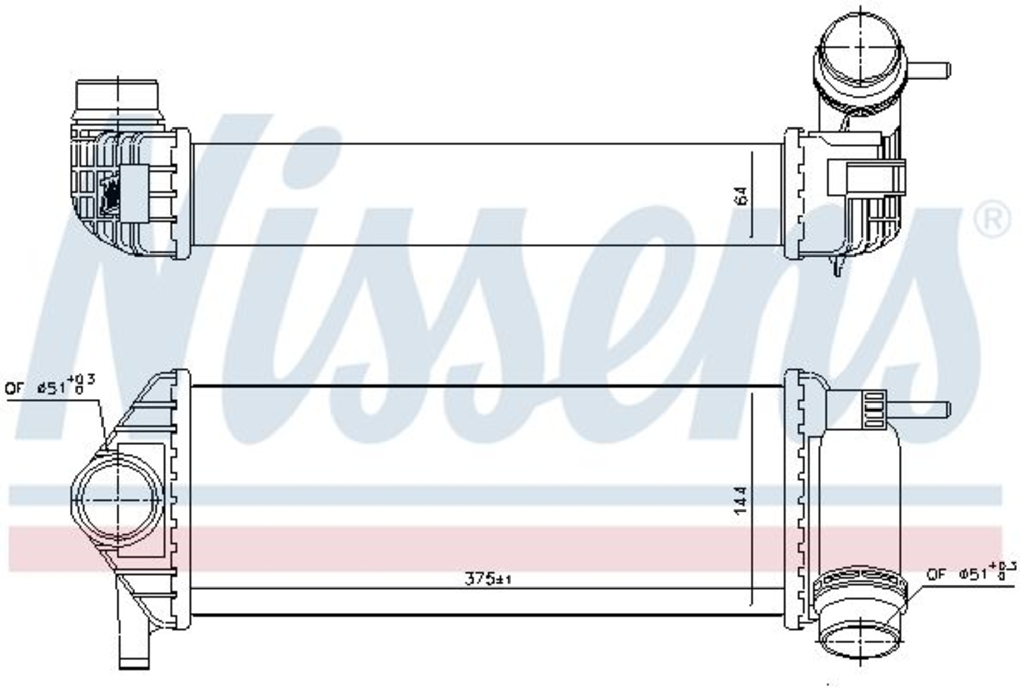 Intercooler compresor