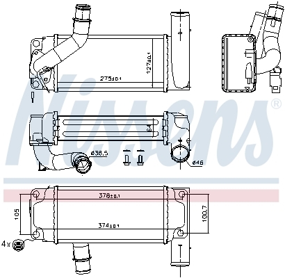 Intercooler compresor