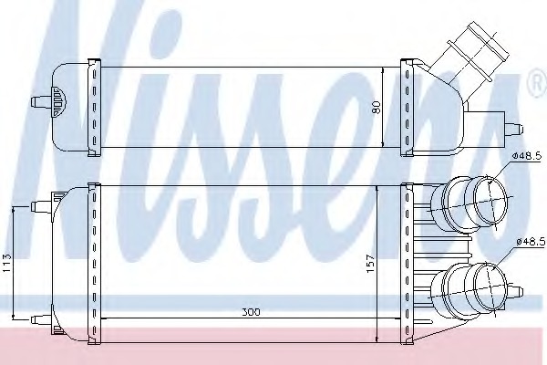 Intercooler compresor