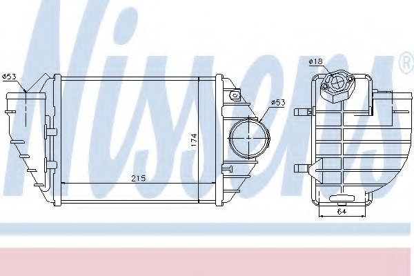 Intercooler compresor