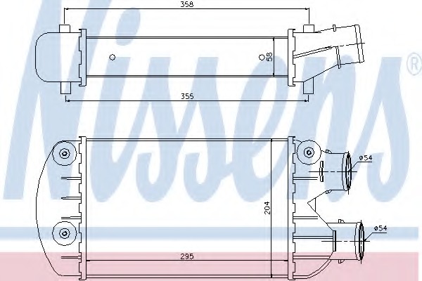 Intercooler compresor