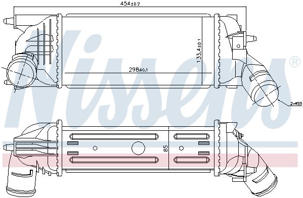 Intercooler compresor