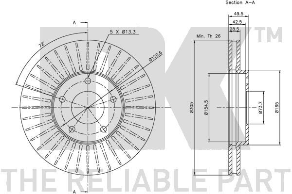 Disc frana