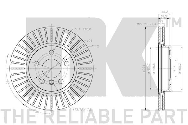 Disc frana