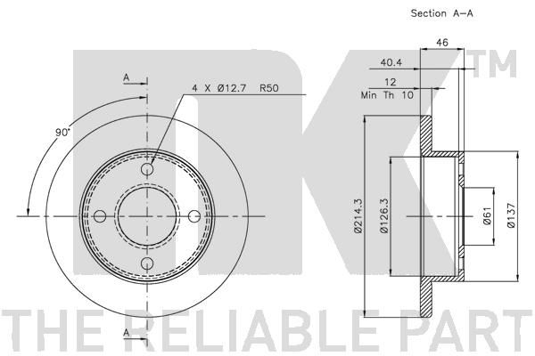 Disc frana