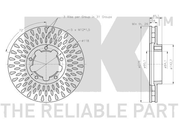 Disc frana