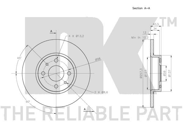 Disc frana