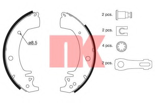 Set saboti frana