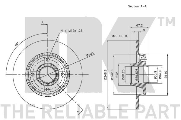 Disc frana