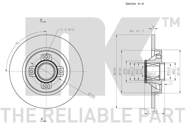 Disc frana