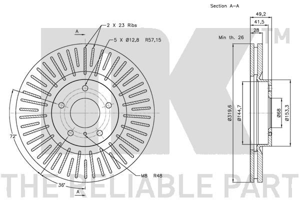 Disc frana