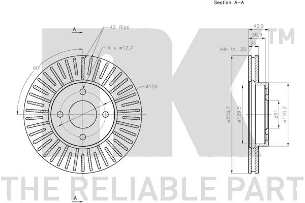 Disc frana