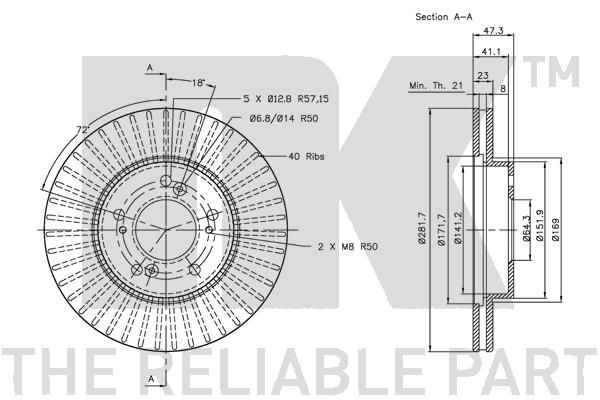 Disc frana