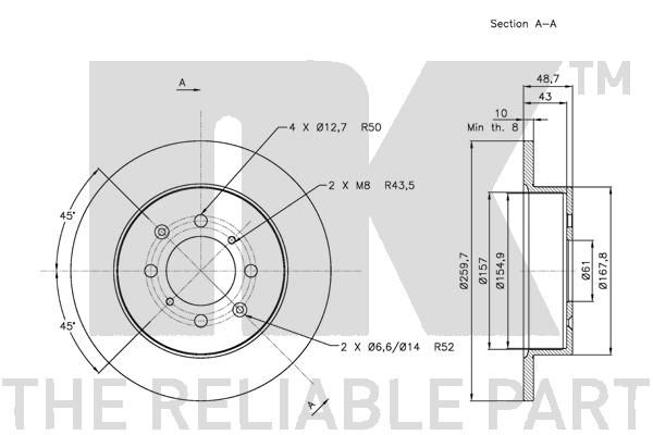 Disc frana