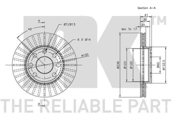 Disc frana