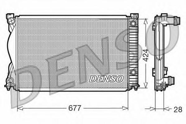 Radiator racire motor