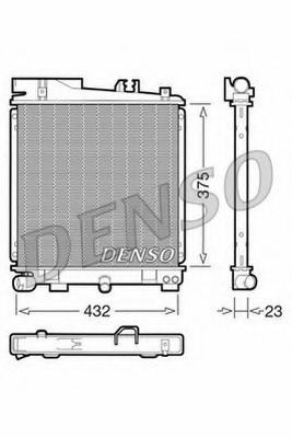 Radiator racire motor