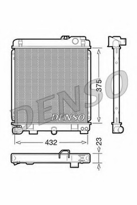 Radiator racire motor