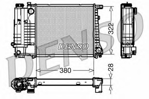 Radiator racire motor