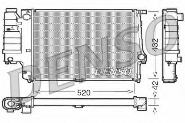 Radiator racire motor