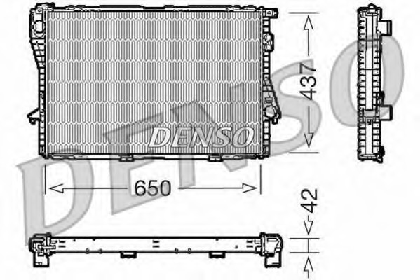 Radiator racire motor