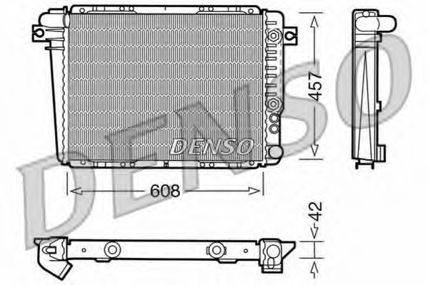 Radiator racire motor