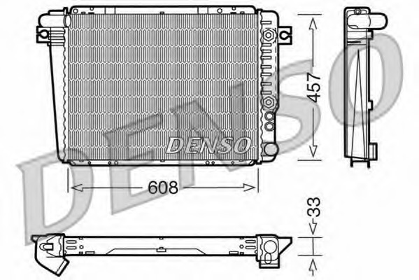 Radiator racire motor