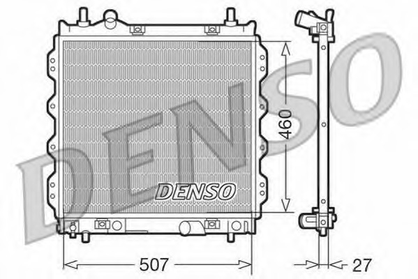 Radiator racire motor