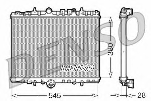 Radiator racire motor