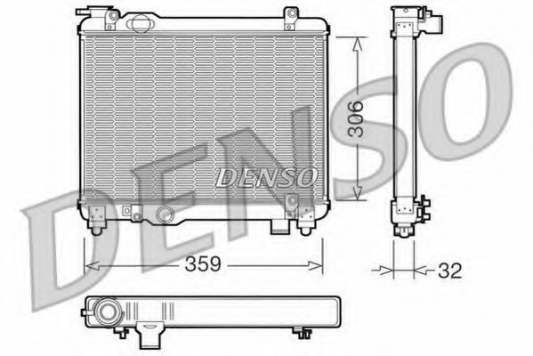 Radiator racire motor