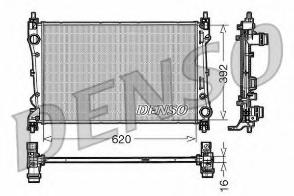 Radiator racire motor