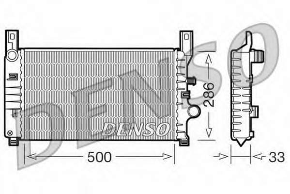 Radiator racire motor